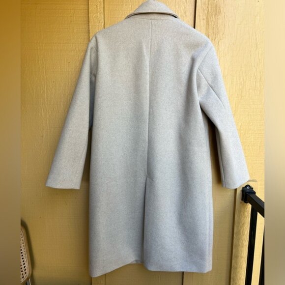 Altar’d State Beige Peacoat - Picture 2 of 4